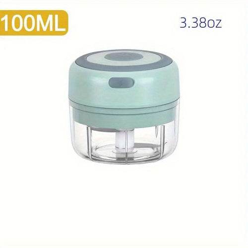 Compact Electric Garlic Crusher USB Meat Grinder 100250Ml - Big J's Showstoppin' Store